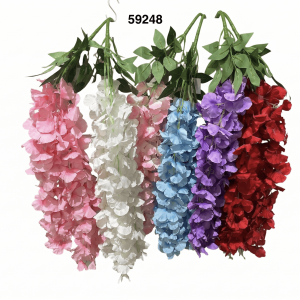 FLOR ARTIFICIAL COLGANTE 90CM