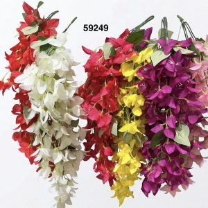 FLOR ARTIFICIAL COLGANTE 90CM