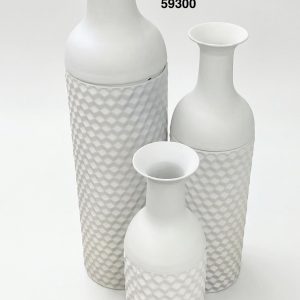 SET FLORERO ALUMINO 70/56/42CM 3/1