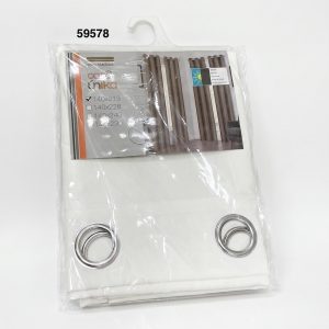 CORTINA MEDIO BLACKOUT BLANCA 140X230CM