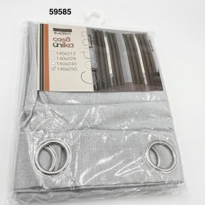 CORTINA BKOUT PRIME GRIS CLARO 140X230CM