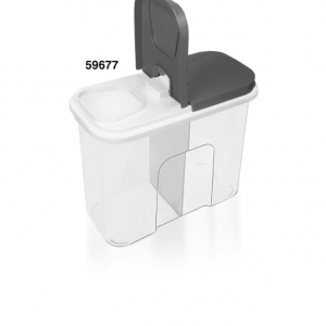 BAGER ENVASE RECT P/DESPENSA 2DIV 3550ML