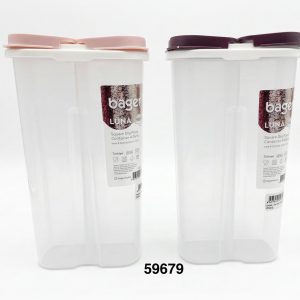 BAGER ENVASE PLAST C/4DIV 2450ML