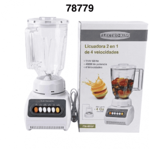 ELECTROKING LICUADORA 1.5LT 4VELOC