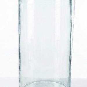 FLORERO DE CRISTAL CILINDRO 13X24CM