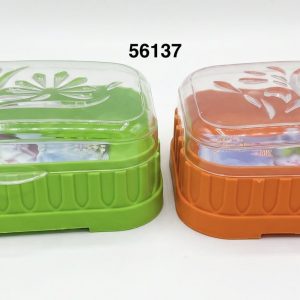 JABONERA PLASTICA 12.6X9X4.7CM