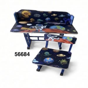 SET ESCRITORIO+SILLA C/DISEÑO ESPACIAL