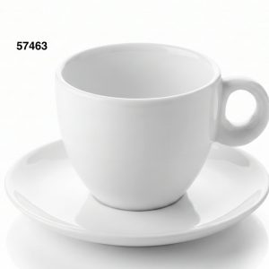 TAZA C/PLATILLO BLANCA