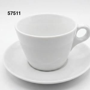 TAZA C/PLATILLO BLANCA