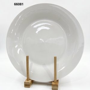 PLATO LLANO 10.5" BLANCO