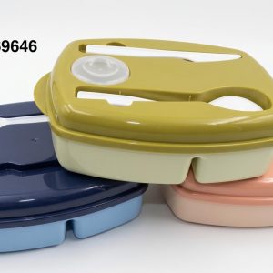 ENVASE PLAST C/CUBIERTOS 20X15.5X6CM