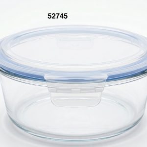 ENVASE CRISTAL RDDO C/TAPA 1400ML 19X7CM