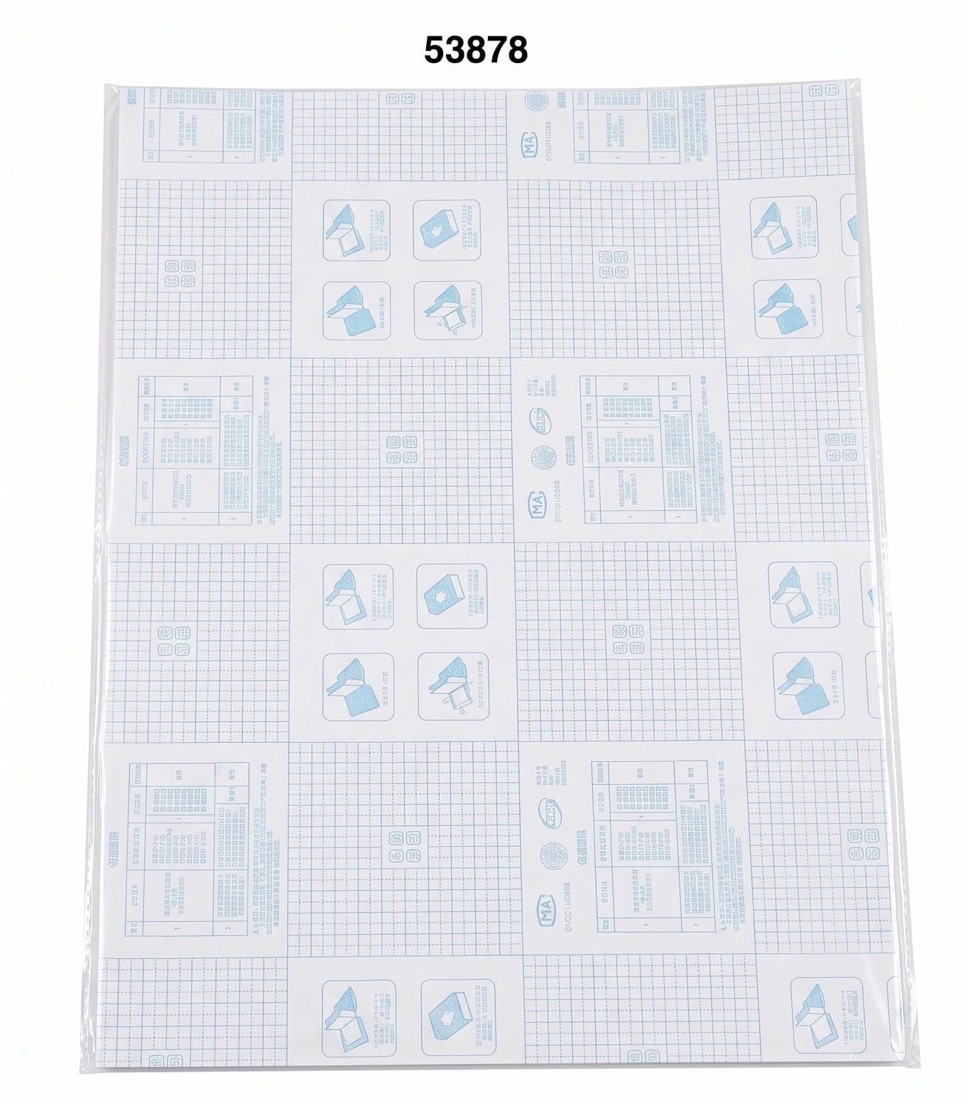 COVER P/LIBROS TRANSPARENTE RESMA ADHESIVA 45X36CM