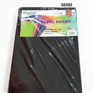 VNEEDS SET PAPEL EVA NEGRO 20X30CM 10/1