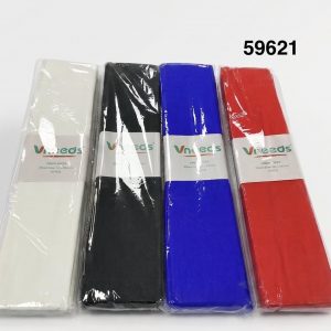 VNEEDS SET PAPEL CREPE 1COLOR 50X200CM 10/1