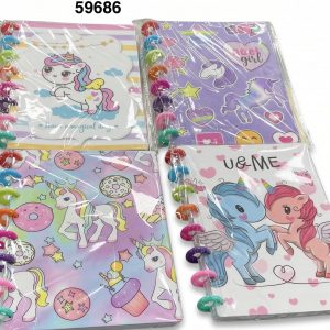 LIBRETA C/DISEÑO 80/1 14.5X21CM