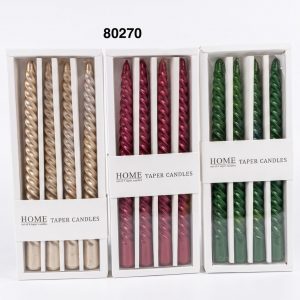 SET VELAS 4/1 25CM