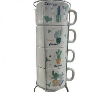 SET POZUELO 7X6CM 4/1 C/ESTANTE