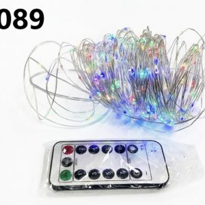 SET LUZ LED 200/1 20M C/FUNCION CONTROL REMOTO+USB