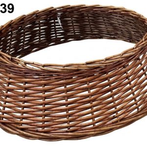 FALDA P/ARBOL RATTAN MARRON 53X70X21CM