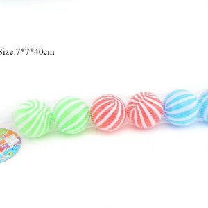 SET BOLA PLASTICA C/DISEÑO 6/1