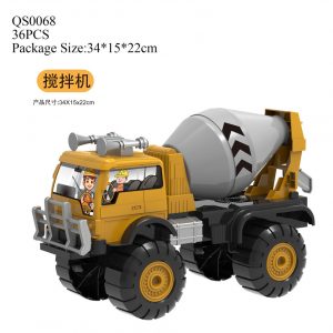 CAMION CONSTRUCCION 34X22CM FUNDA