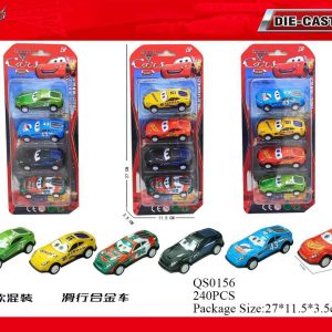 SET CARROS 4/1 C/DISEÑO BLISTER