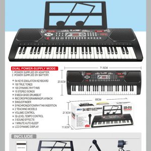 PIANO ELECTRICO 54 TECLAS CAJA
