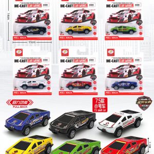 CARRO TIPO TESLA BLISTER 11X14CM