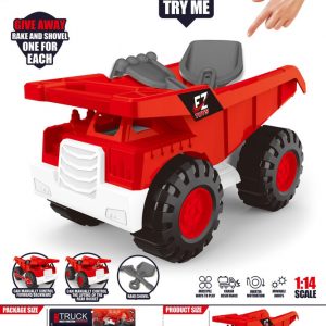 CAMION CONSTRUCCION 14X25CM FUNDA