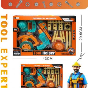 SET HERRAMIENTAS 43X29CM CAJA