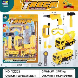 SET HERRAMIENTAS C/CAMION CONSTRUCCION BLISTER