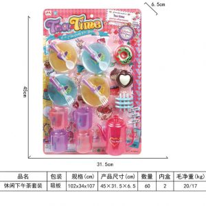SET TE C/ACCESORIOS 45X32CM BLISTER