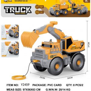 CAMION CONSTRUCCION 50CM FUNDA
