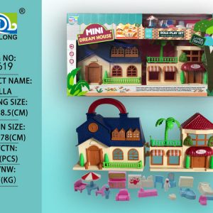 SET VILLA C/ACCESORIOS CAJA