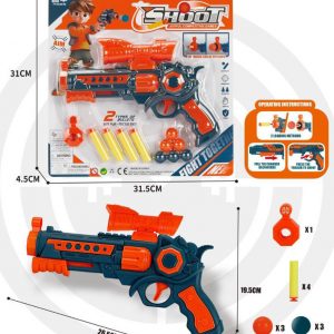 SET PISTOLA C/DARDOS+ACCESORIOS BLISTER