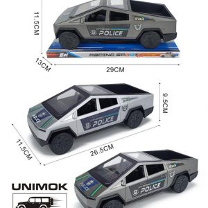 CARRO TIPO TESLA 29X12CM PLATAFORMA