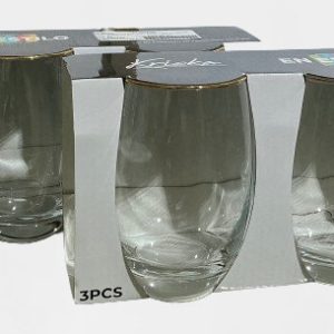 ENESTILO SET VASO CRIST 14OZ 3/1 ORDOR