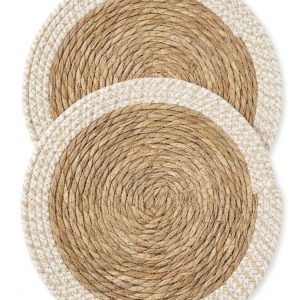 MANTEL INDIVIDUAL REDONDO C/BORDE 38CM