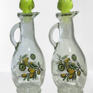 BAGER VINAGRERA CRISTAL C/DISENO 250ML