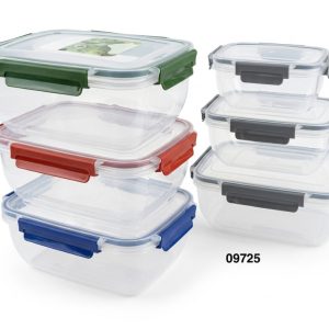BAGER SET ENVASE RECT PREMIUM 400/800/1400ML 3/1