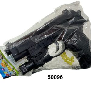 PISTOLA DE BOLITA C/LASER 17.5X12.5CM