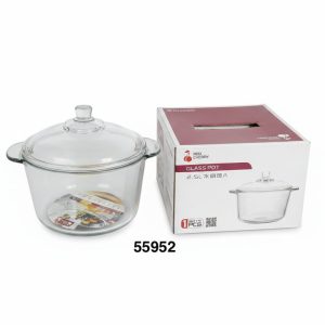 PYREX CRISTAL C/TAPA 2.5X17.5CM