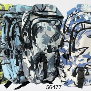 MOCHILA C/DISEÑO 31X45X14.5CM