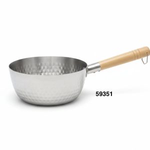 SARTEN HONDO ACERO INOX 17.8X8CM