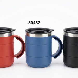 THERMO ACERO INOXIDABLE C/ASA 450ML 8.5X11CM