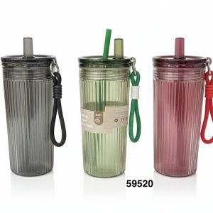 VASO PLASTICO 750ML 7.5X19CM