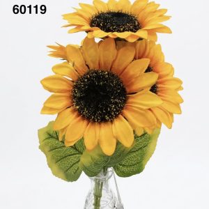 GIRASOLES ARTIFICIALES 40cm 5/1