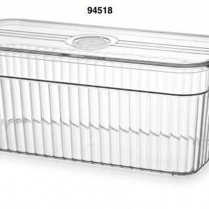 ENVASE PP/TAPA+AGARRADERA 30X11X10CM